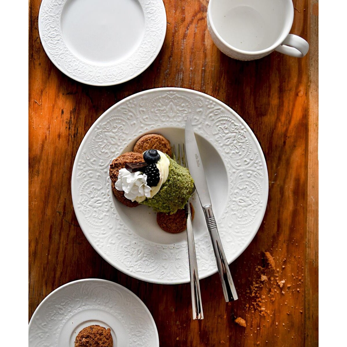 VILLA ITALIA Talerzyk deserowy 16 cm porcelanowy GLORIETTA