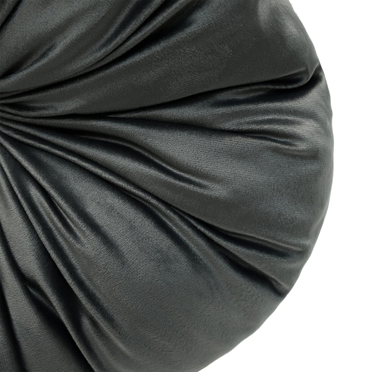 Grafitowa Poduszka Welurowa 40x40 SOFT