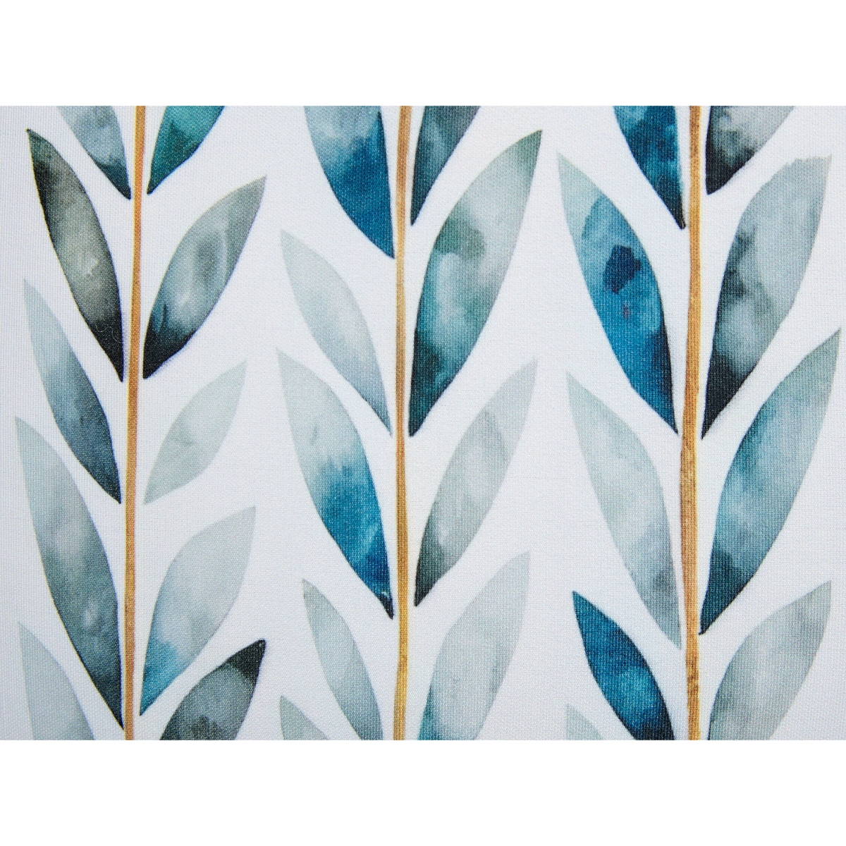 2 poduszki ogrodowe w liście 45 x 45 cm biało-zielone LOANO