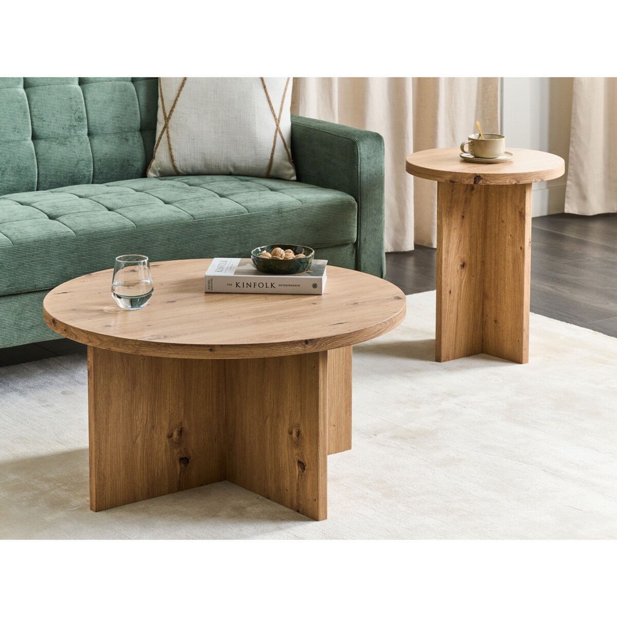 Stolik kawowy STANTON Jasnobrązowy