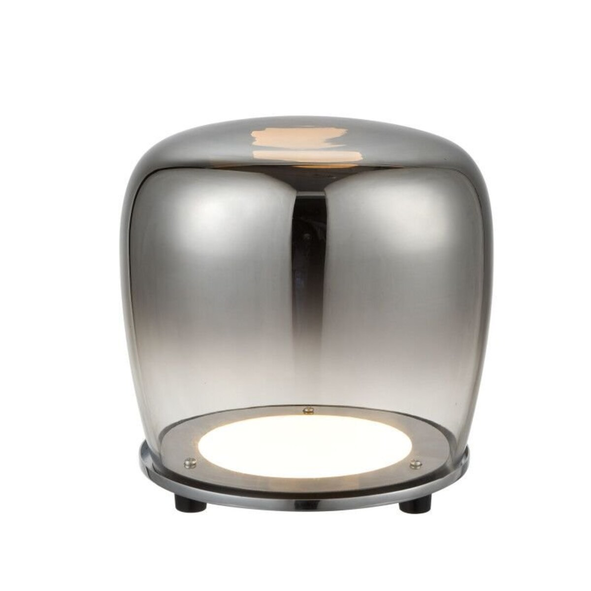Lampa Stołowa LED Berloz 1 6,6W Przydymione Szkło Ledea