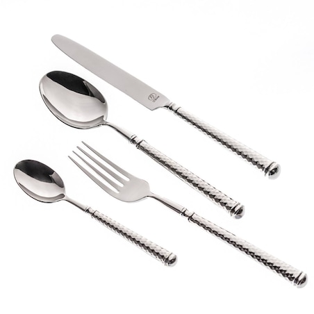 Sztućce Cubism komplet dla 6 osób 24 części, 43,5 x 32,5 x 6 cm