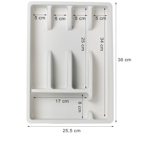 Wkład Do Szuflady Na Sztućce Organizer Przybory 2 szt.