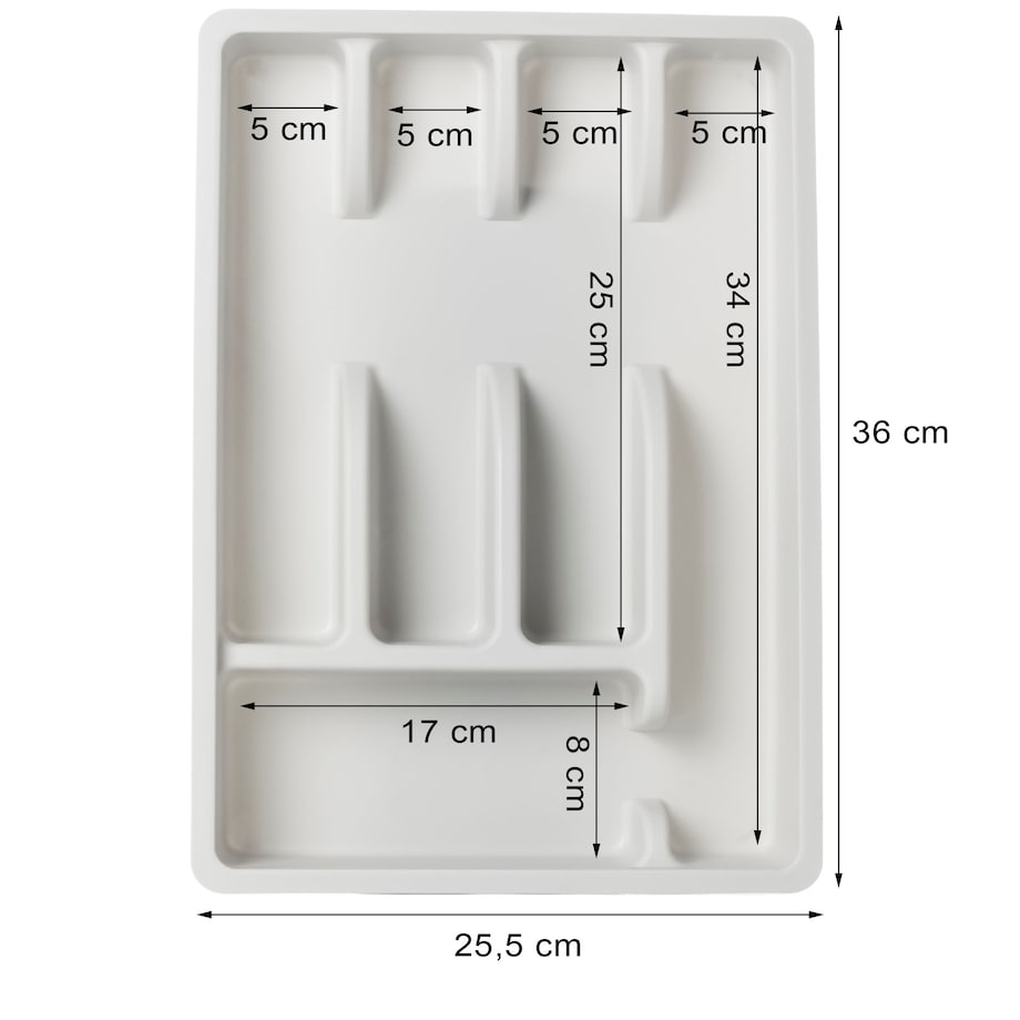 Wkład Do Szuflady Na Sztućce Organizer Przybory 2 szt.