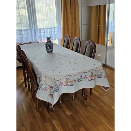 Obrus Wielkanocny 140X280 Cm Na Stół Ozdobny Dekoracyjny Leveret