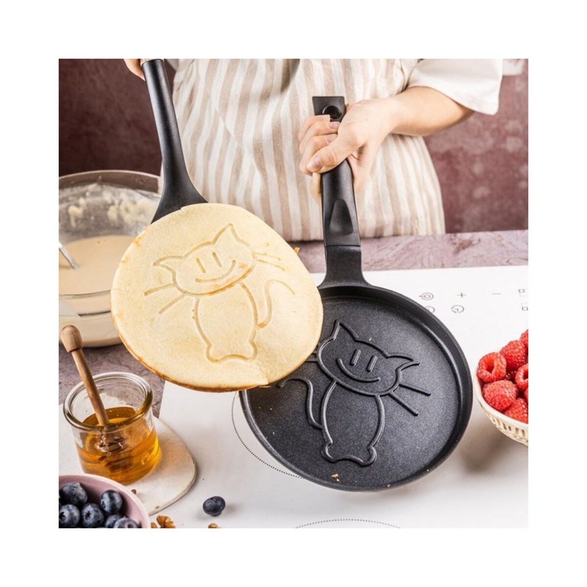 Klausberg patelnia do naleśników z kotkiem 63852