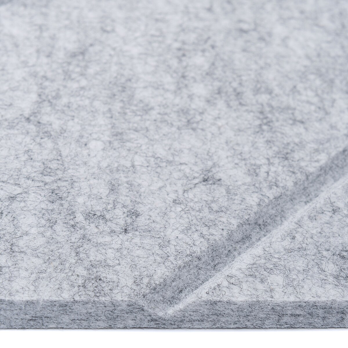 Zestaw 2 szt panel filcowy Felly 40x40 cm płytka kwadrat szary