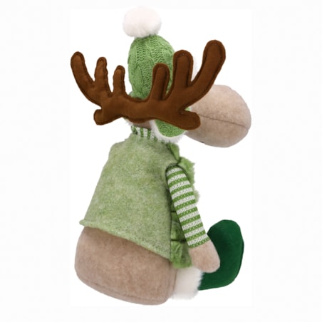 Skrzat świąteczny gnom ozdoba renifer na święta