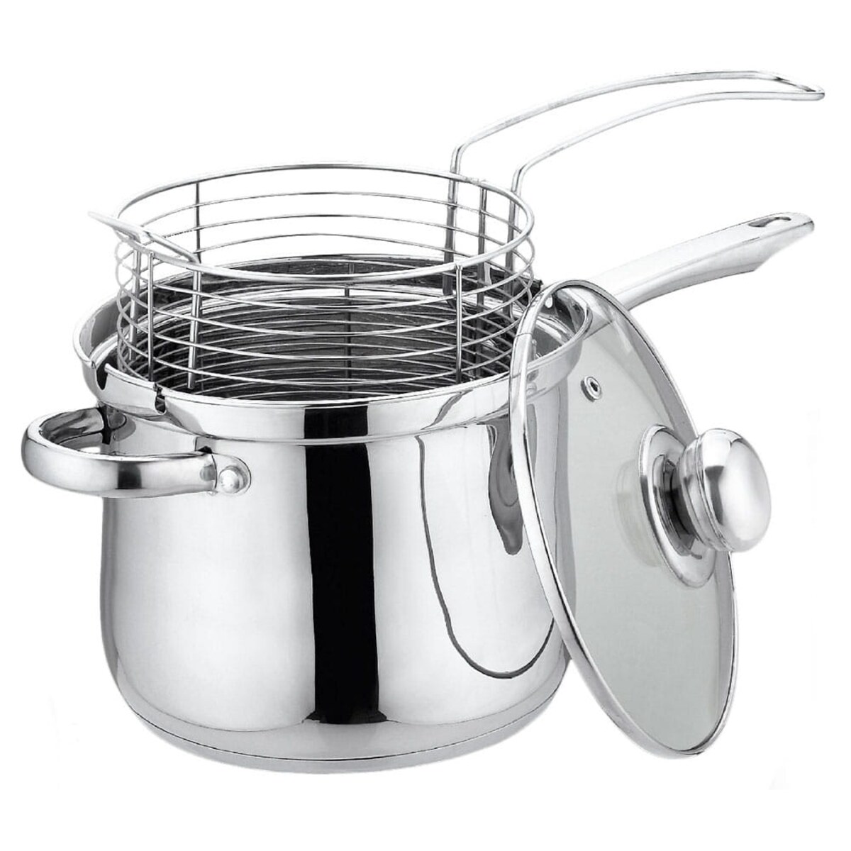 Garnek z koszykiem do smażenia 3.6L 18cm BRUNBESTE