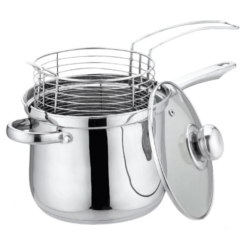 Garnek z koszykiem do smażenia 3.6L 18cm BRUNBESTE