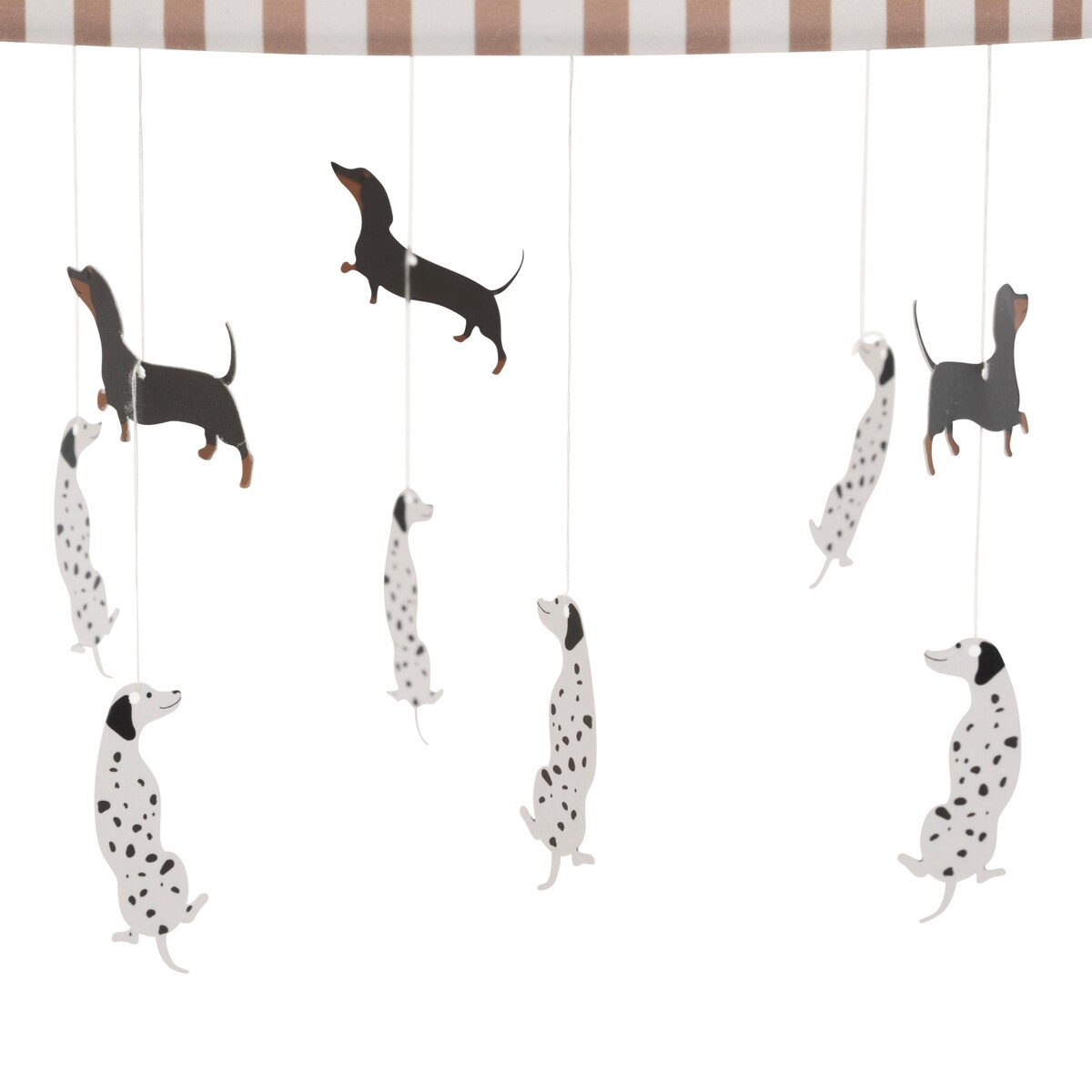 Lampa do pokoju dziecięcego SCOTT, pieski, Ø 29 cm