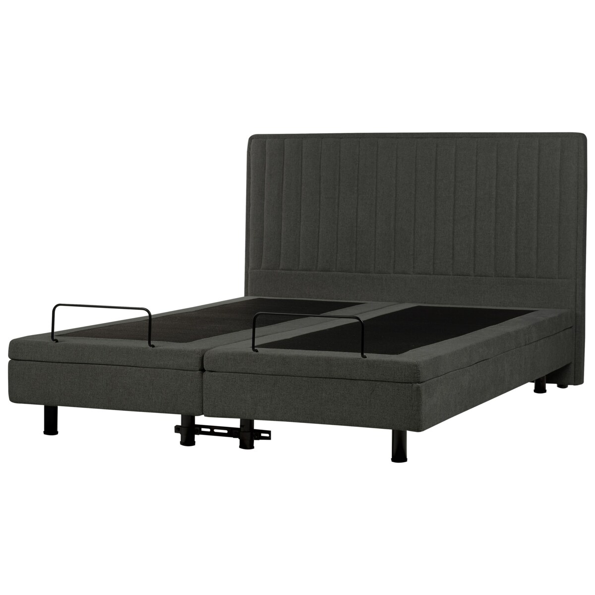 Łóżko regulowane DUKE II 180 x 200 cm Ciemnoszary