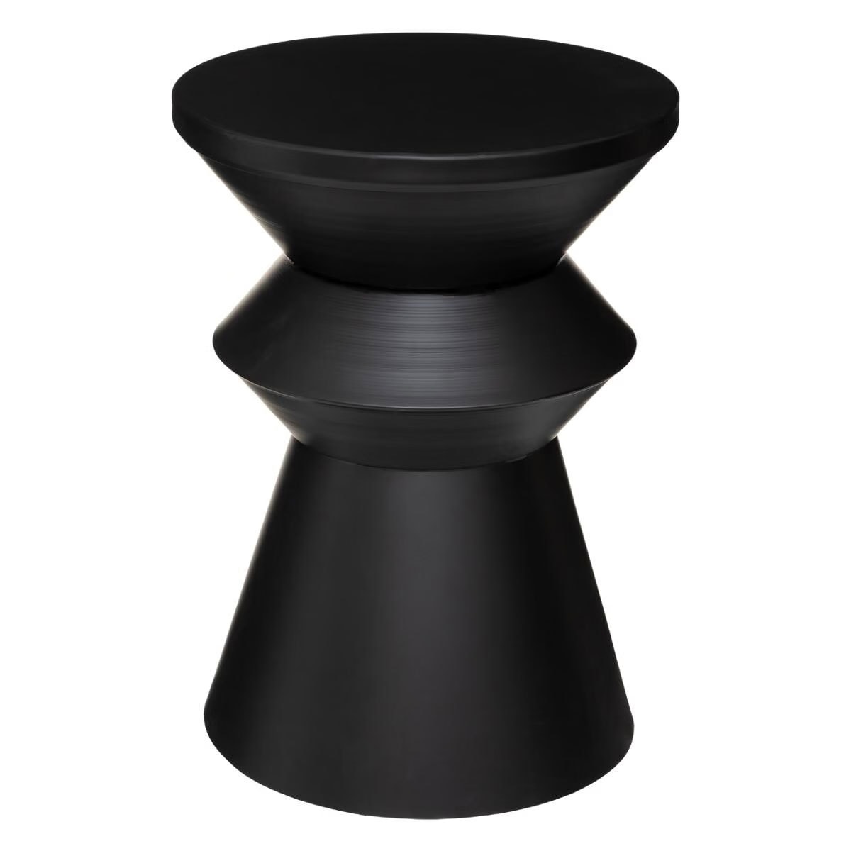 Stolik kawowy TOTEM, czarny, metal