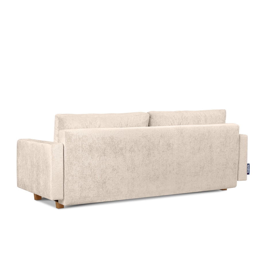KONSIMO ERISO Sofa 3-osobowa, kolor beżowy