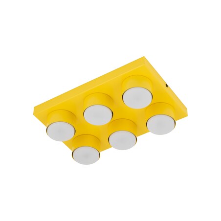 Lampa sufitowa BRIX YELLOW 11291 TK Lighting, nowoczesna, żółta
