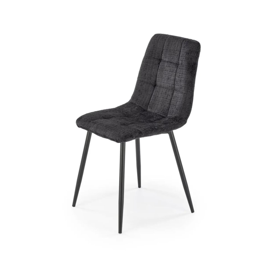Krzesło tapicerowane K547 czarne