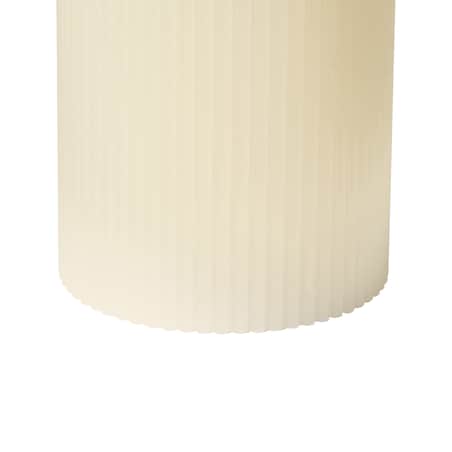 Zestaw 6 świec LED NOISETTE 10/16 cm Złamana biel