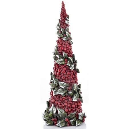 Figurka choinka 38,5x13,5x13,5 cm RIBES