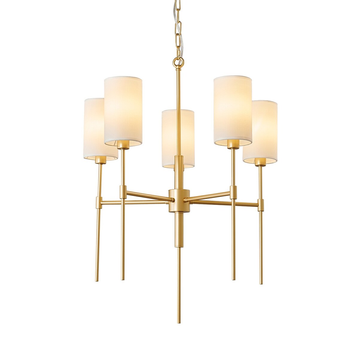 Lampa wisząca DARLING żyrandol złota 60 cm