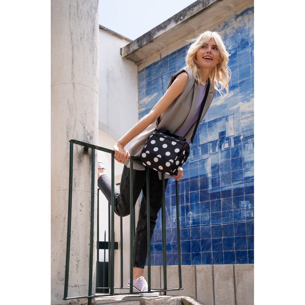 Torba ALLROUNDER CROSS, dots white