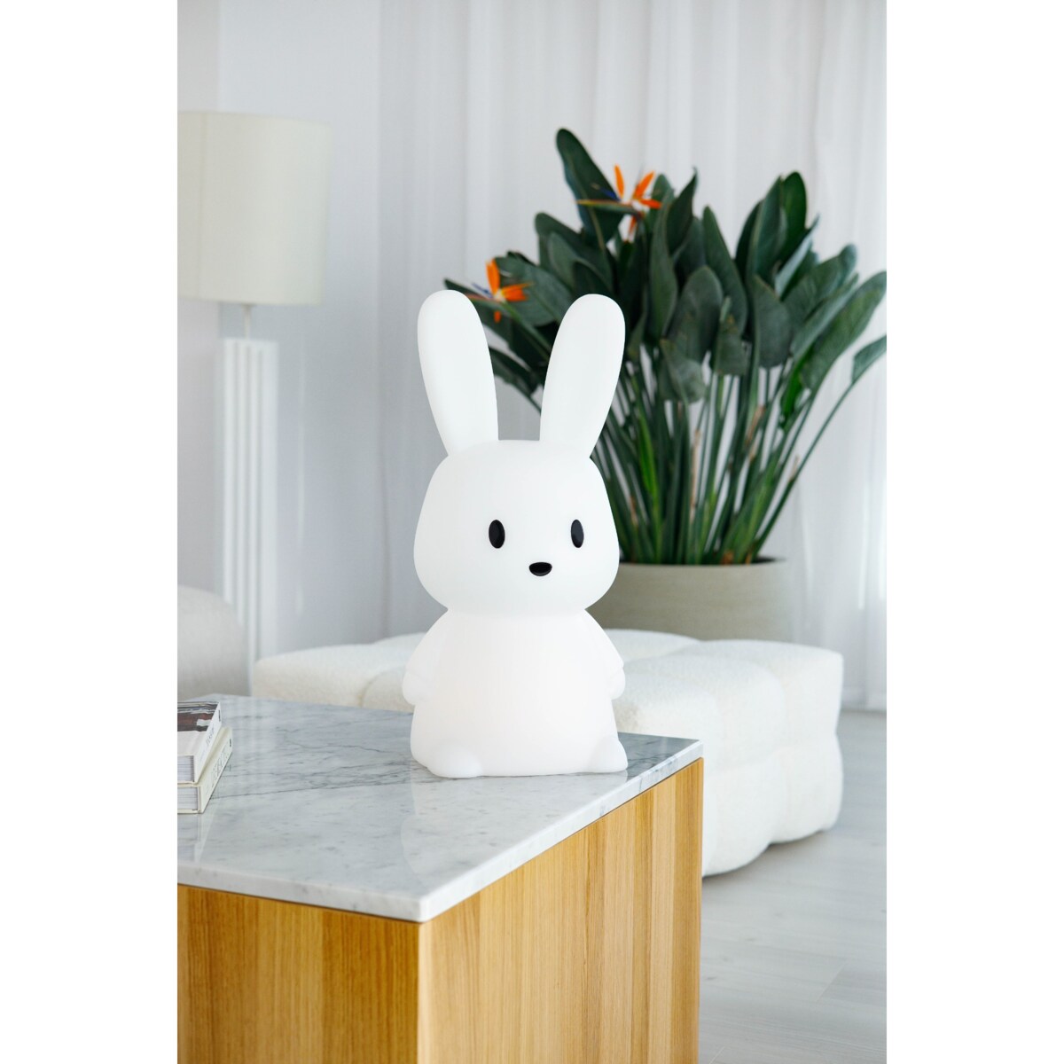 Innogio GIOrabbit Mega Maxi duża lampka nocna z pilotem i 8 kolorami LED