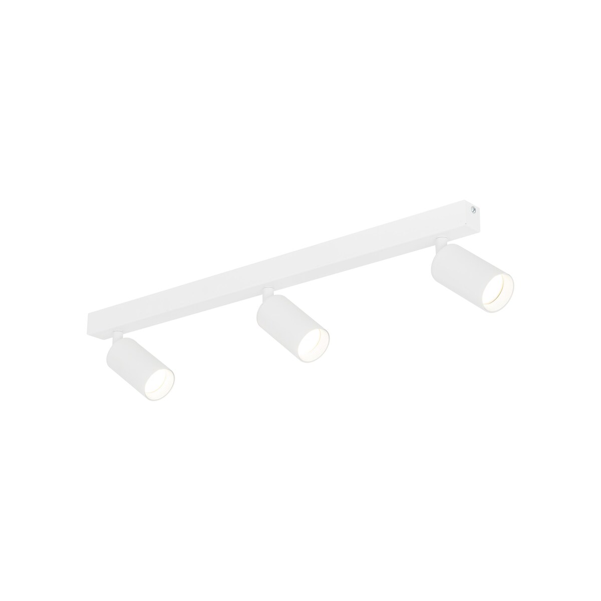 Lampa sufitowa spot TK Lighting AMIS WHITE 3 biała ze złotem, 3xGU10, regulowane reflektory