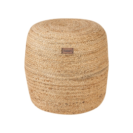 Puf ⌀ 46 cm beżowy DALAMA