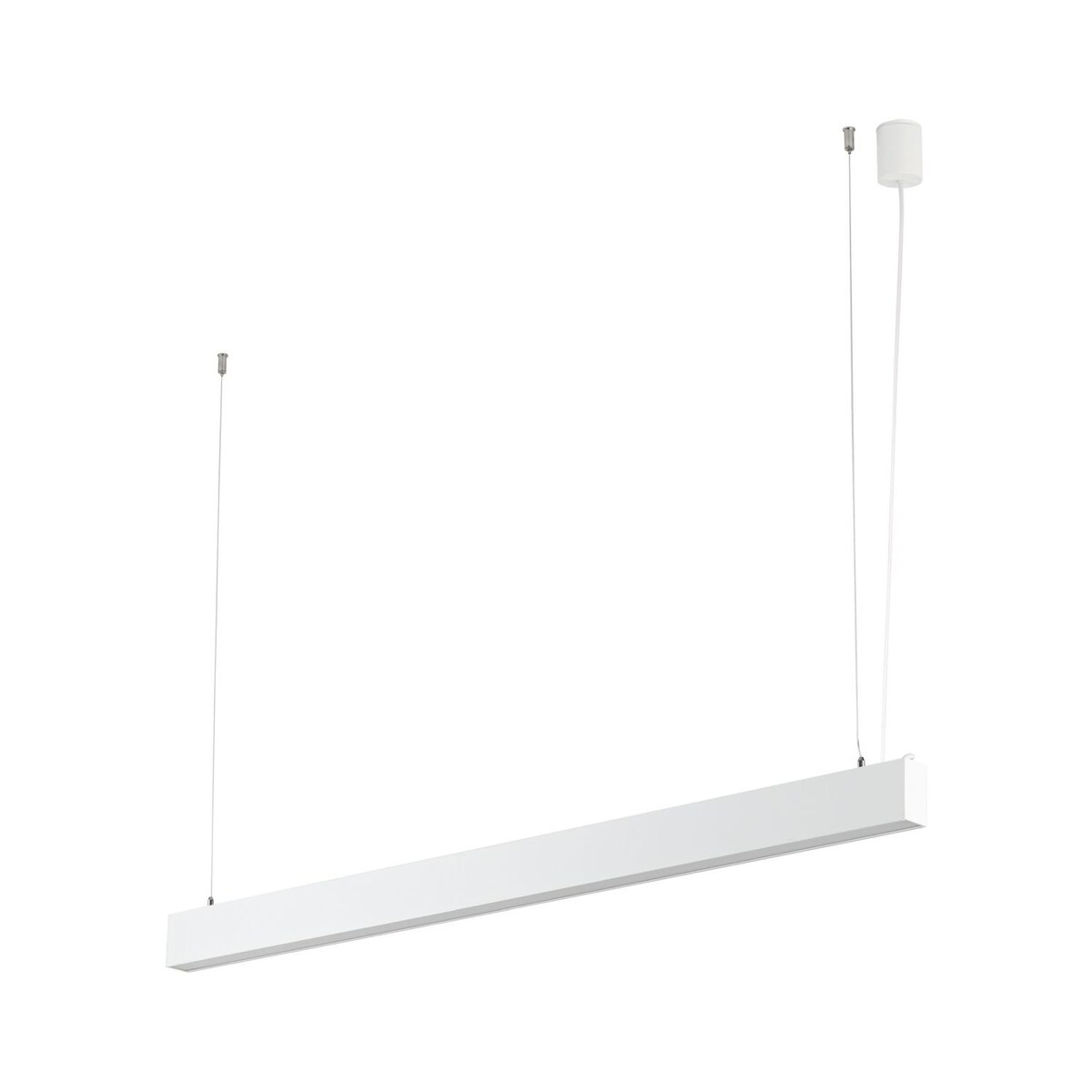 Lampa wisząca LED TK Lighting LUXE WHITE CCT 120 cm biała, regulacja barwy 3000/4000/6500K, nad stół i wyspę