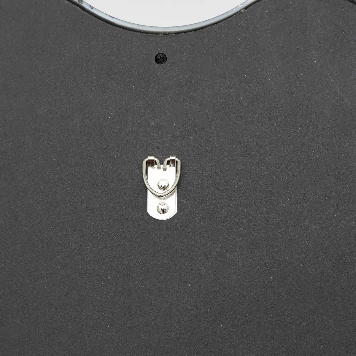 Lustro w falistej ramie czarne 89x59cm Judy