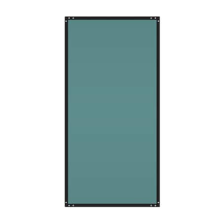 Lustro prostokątne 120x60cm w czarnej ramie