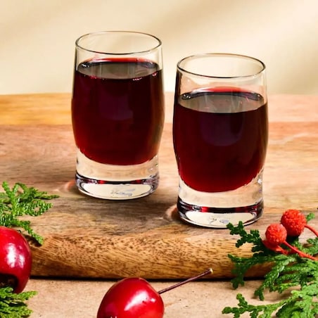 Kieliszki do wódki nalewki szotów Sterling 6x40 ml zwężane z grubym dnem