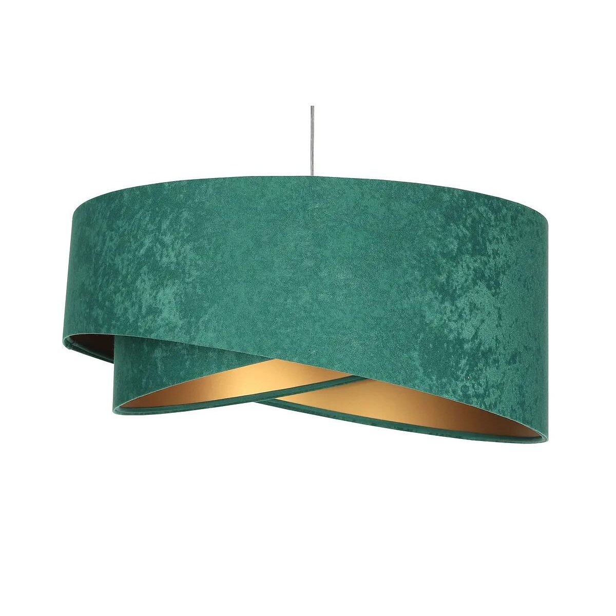 Lampa wisząca GEMSTONE zielona/złota