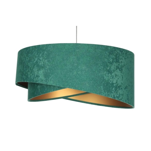 Lampa wisząca GEMSTONE zielona/złota
