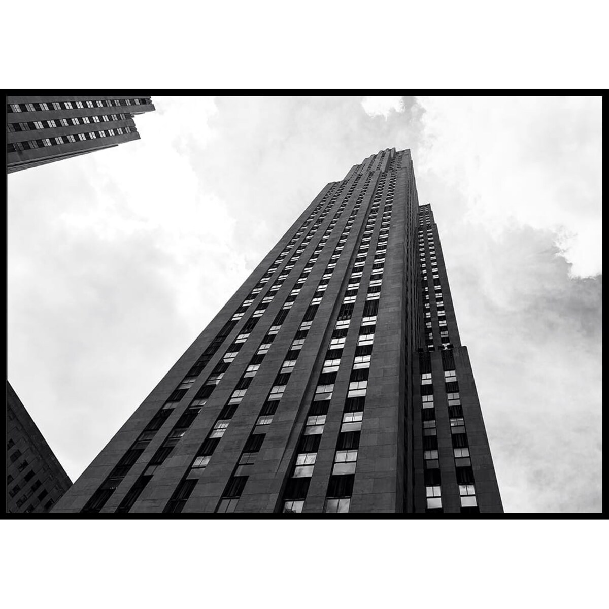 plakat top of the rock nowy jork usa 30x40 cm