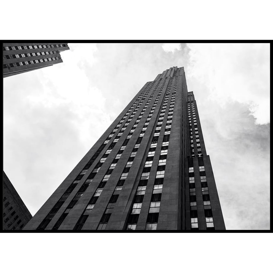 plakat top of the rock nowy jork usa 30x40 cm