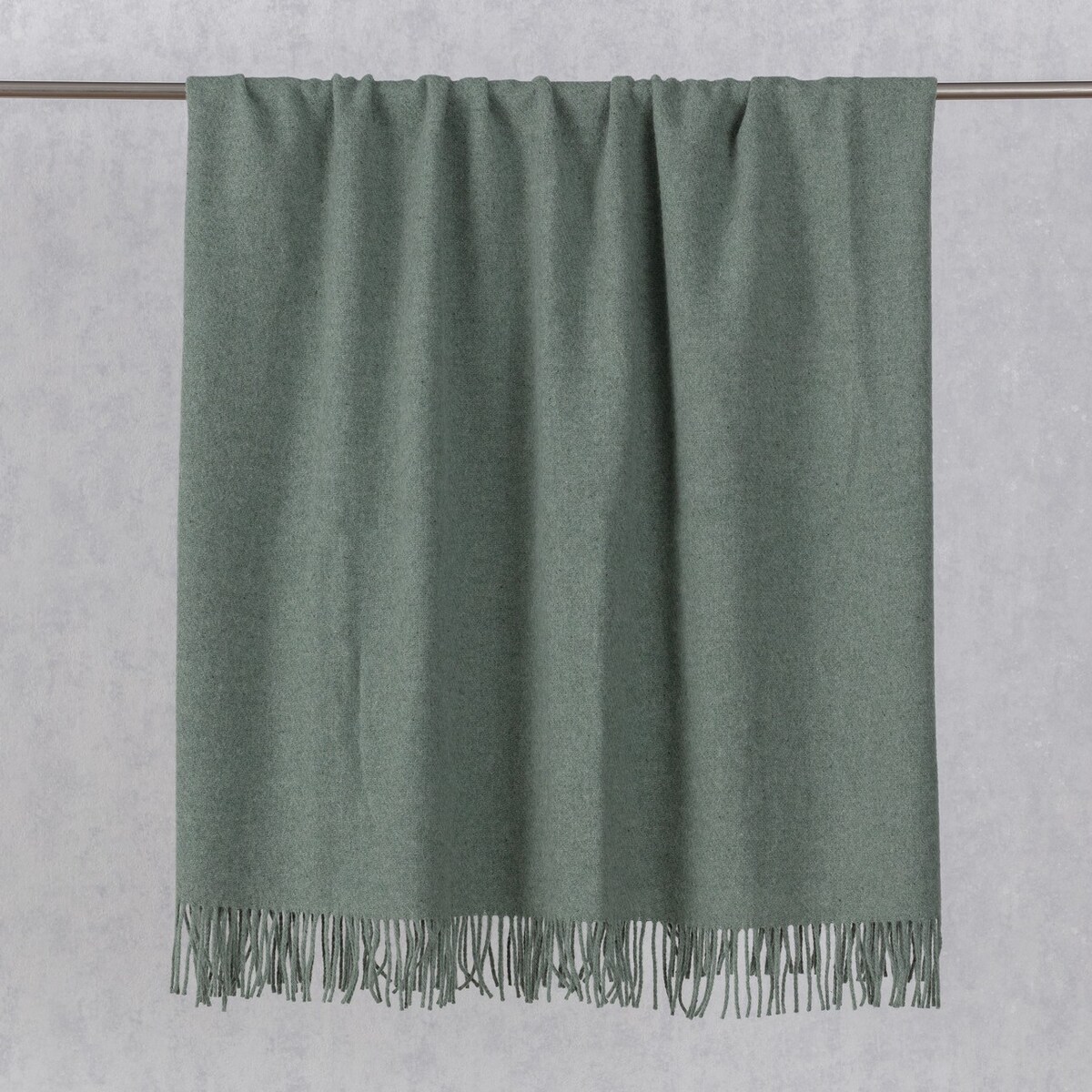 Pled Zelandia 140x200cm melange smoke green, 140 x 200 cm