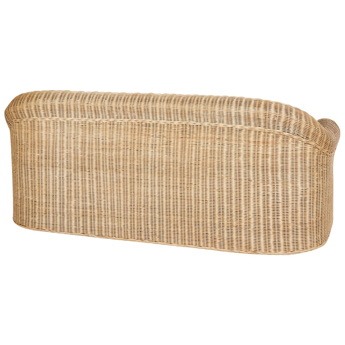 Sofa ogrodowa dla 3 osób LIVADEIA Rattan Naturalny