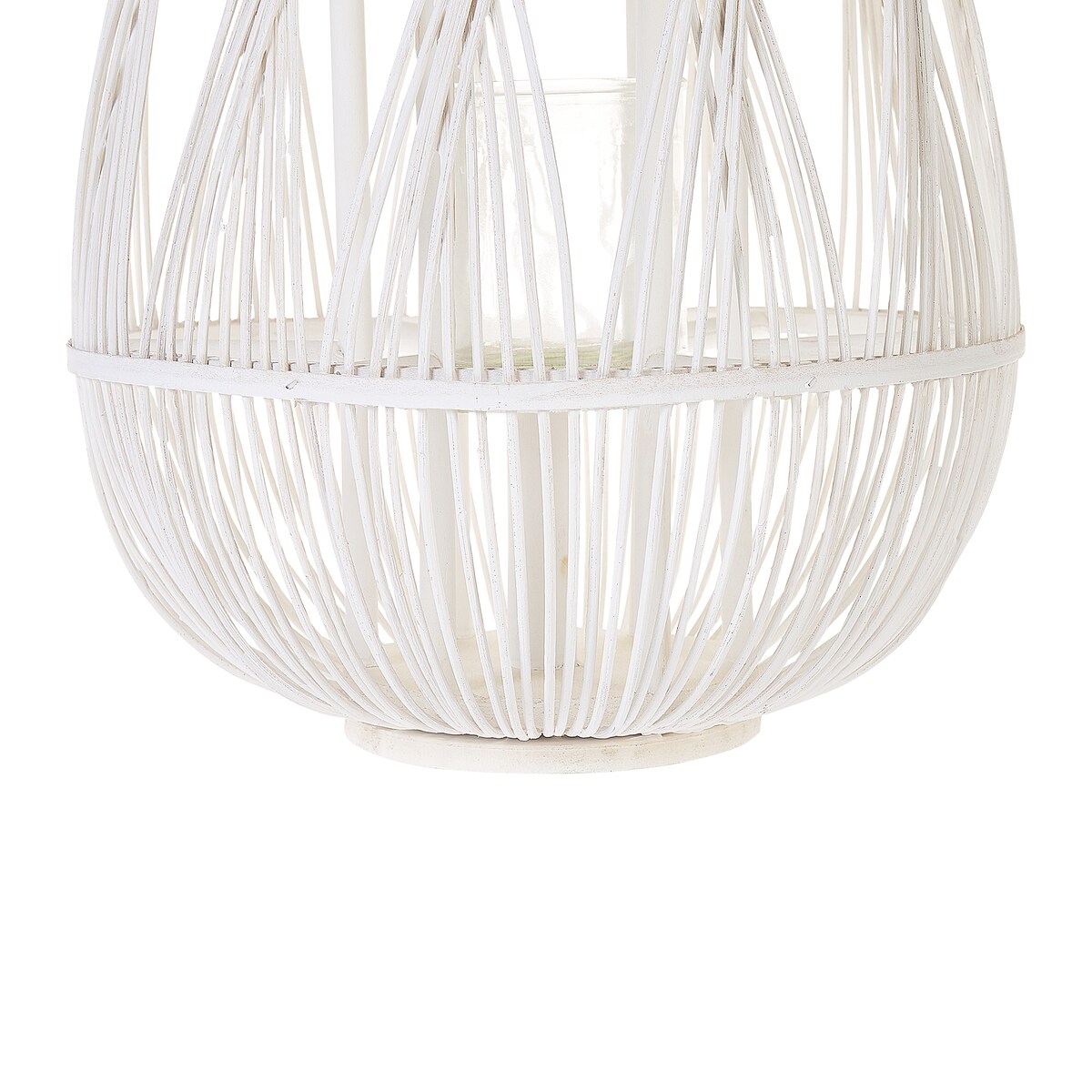 Lampion TONGA Bambus 56 cm Biały