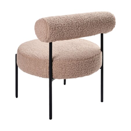 Fotel ALPHA Boucle Beżowoszary