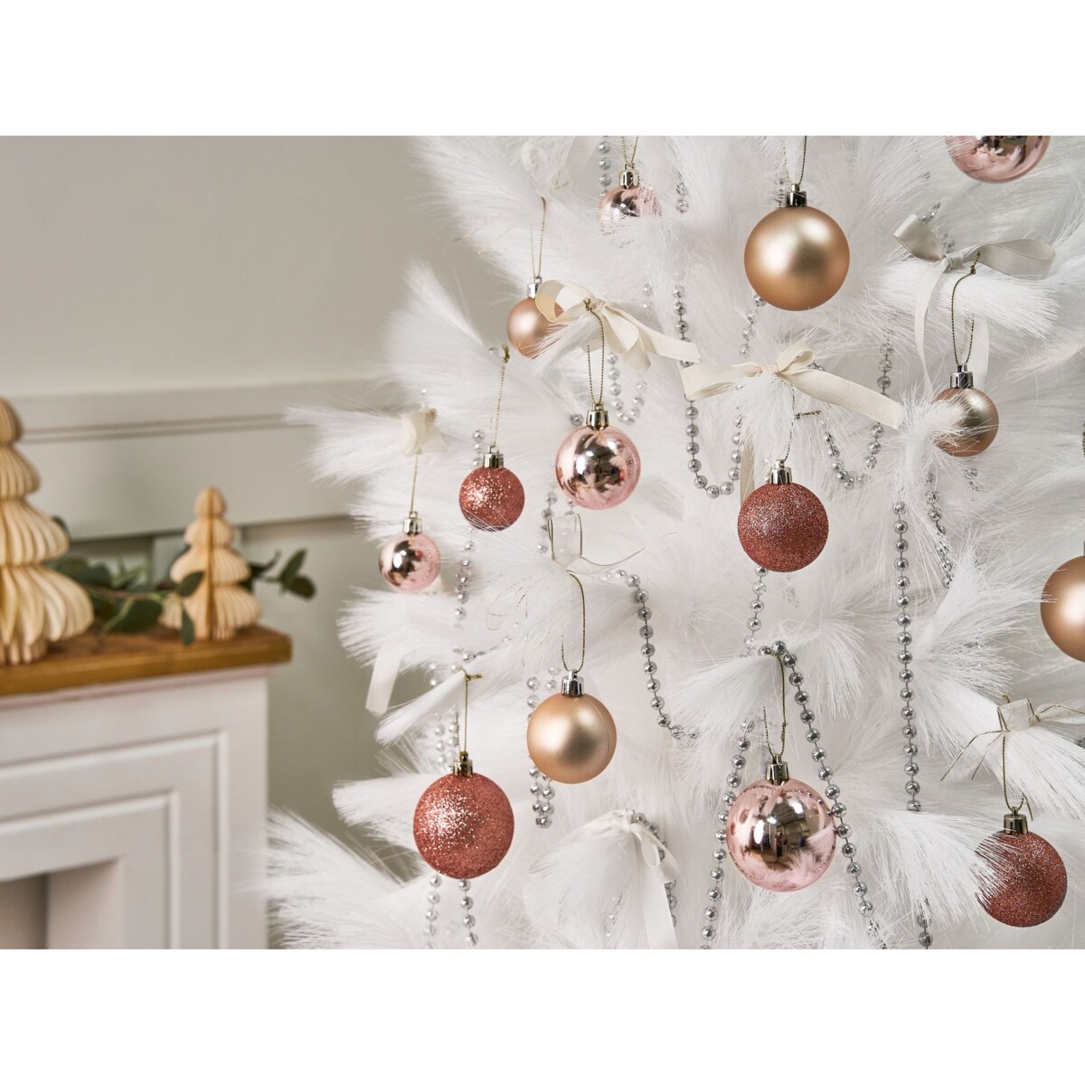 Zestaw 60 bombek TYIN Różowy