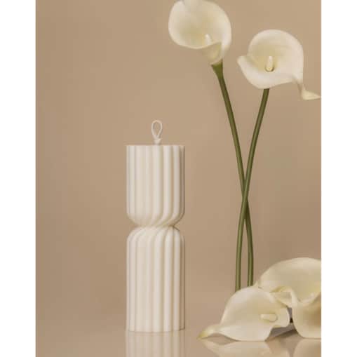 Świeca sojowa Candy M – elegancka świeca handmade z naturalnego wosku