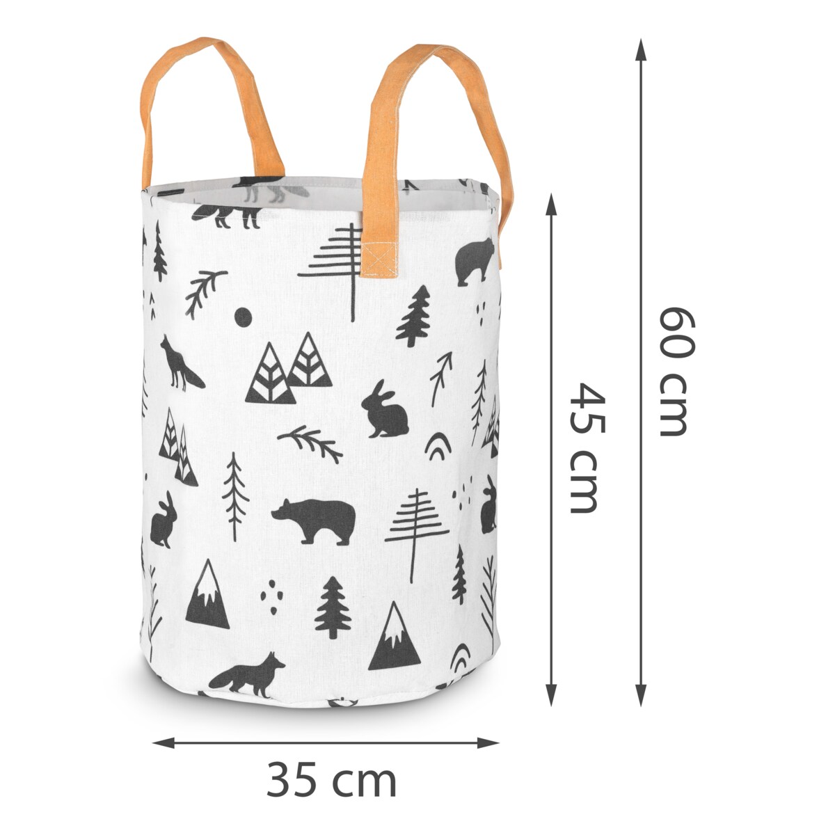 Kosz torba pojemnik na zabawki duży pojemny mocny Nukido