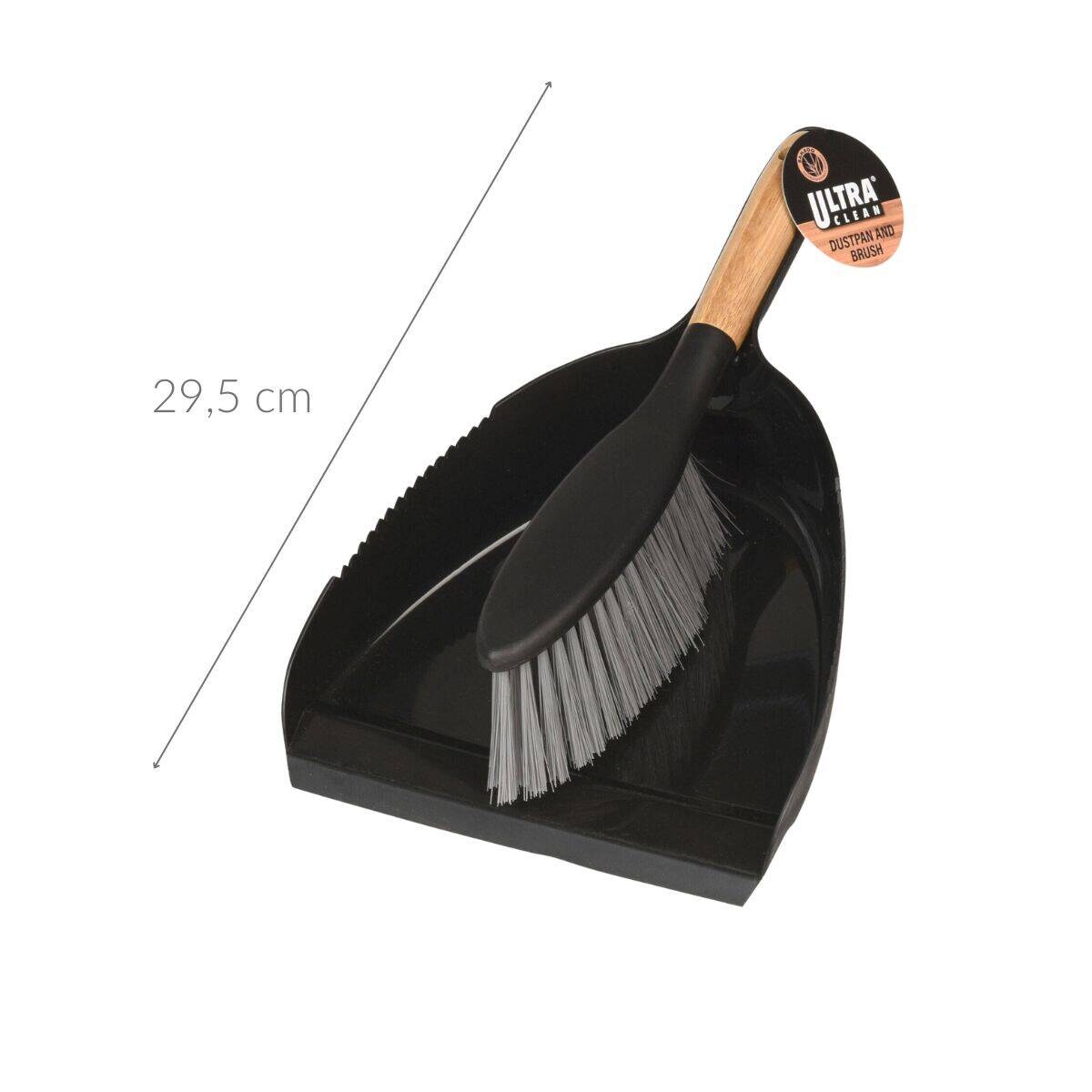 Szufelka ze zmiotką z bambusowym uchwytem