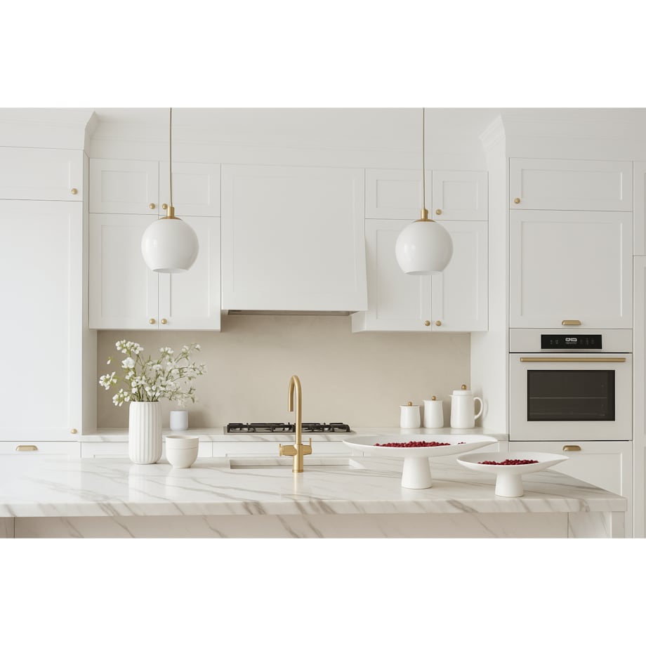 PATERA DEKORACYJNA PAELLO L BIAŁA