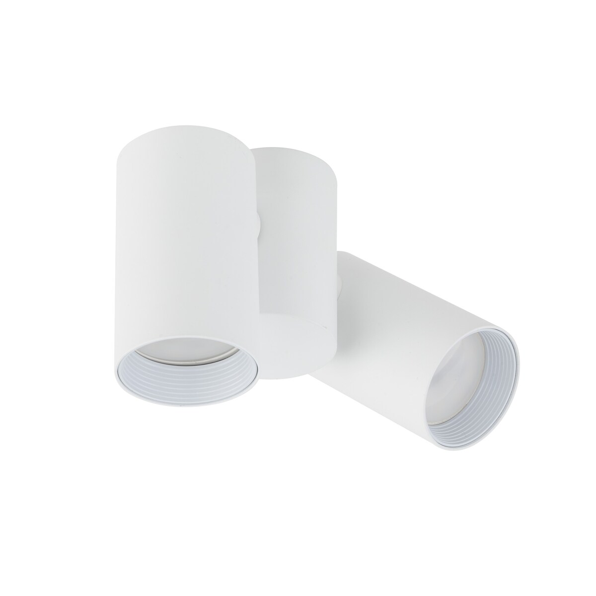 Lampa sufitowa spot TK Lighting AMIS White 2xGU10 biała ze złotym akcentem ruchome reflektory downlight 10975