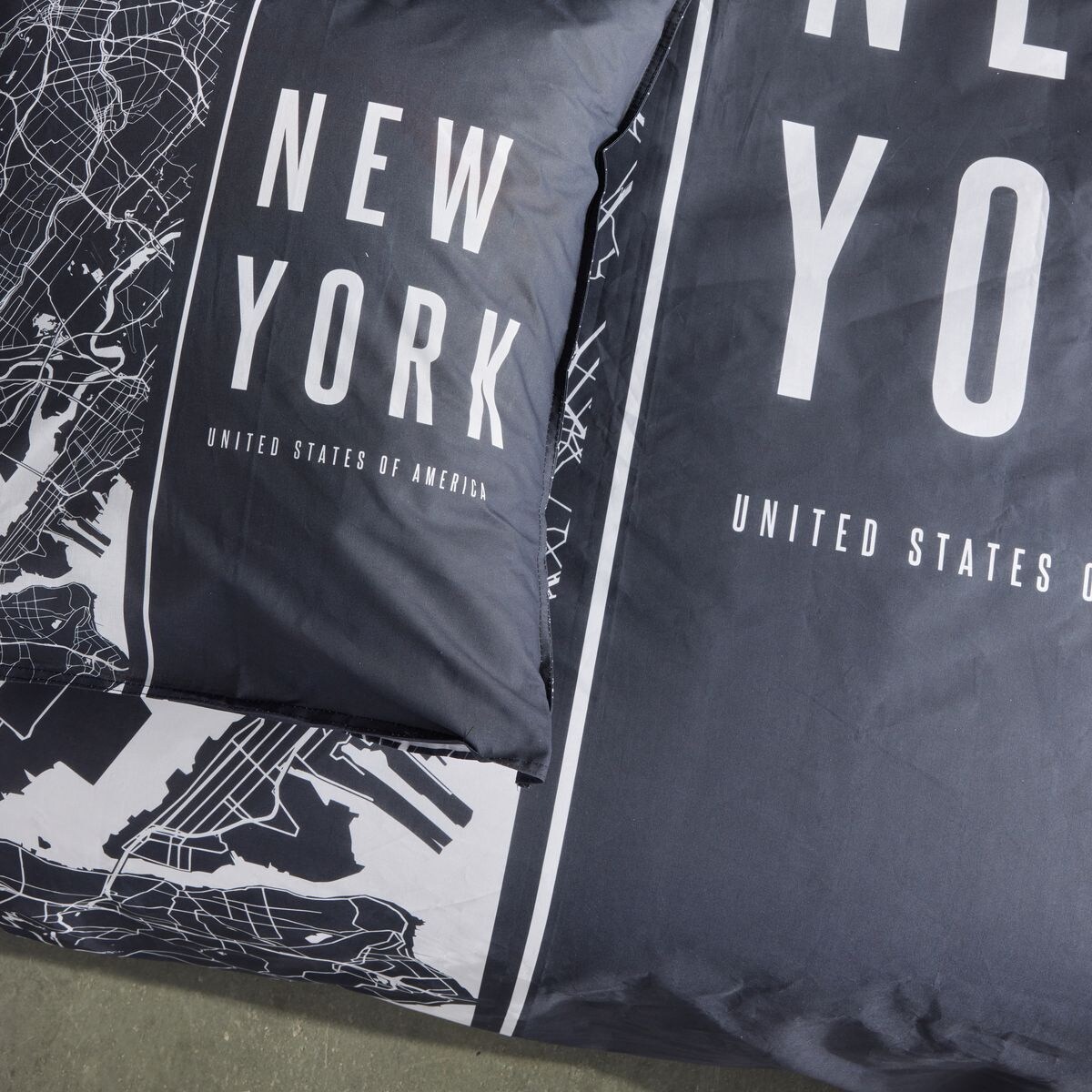 Pościel bawełniana, 220 x 240 cm, 2 poduszki, JAVA