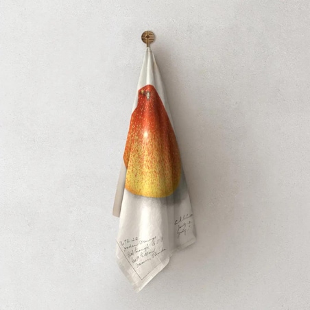 Lniany ręcznik kuchenny - mango 1