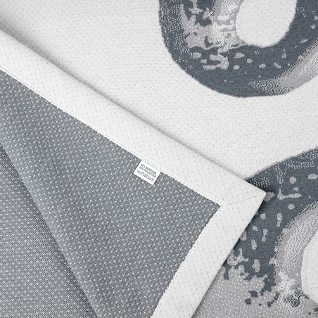 Narzuta na łóżko 200x220 cm szara