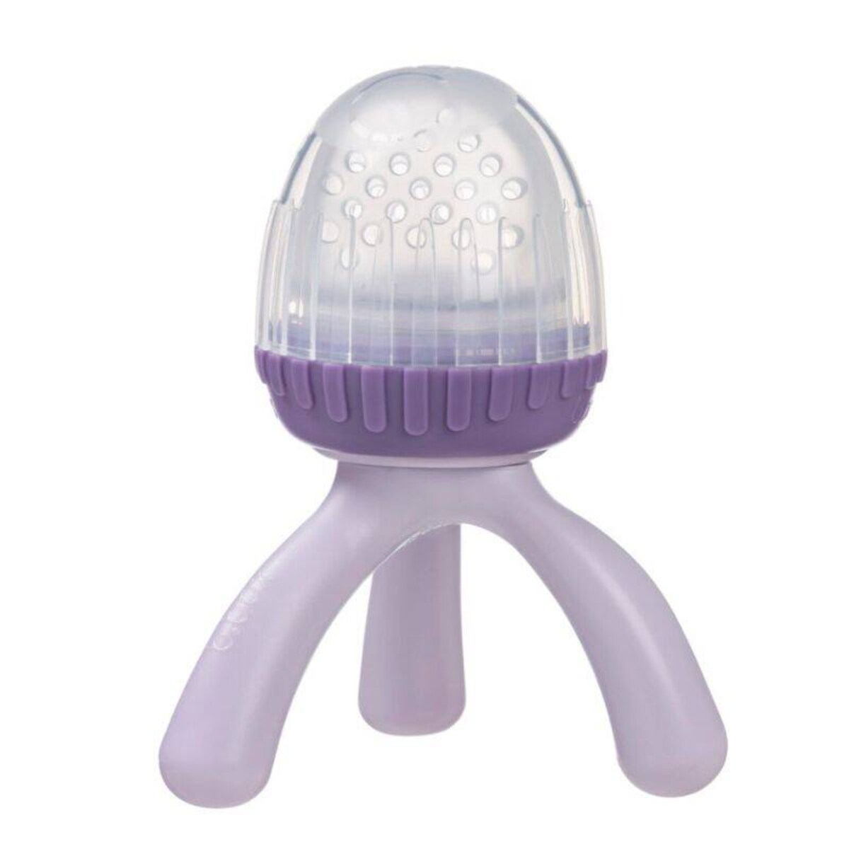 Gryzak dla niemowlaka 5m+ do podawania owoców i pokarmu piwonia b.box