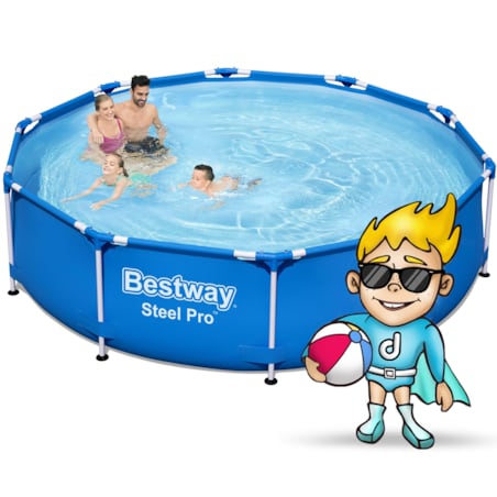 Basen ogrodowy stelażowy 305x76cm Bestway max 16w1